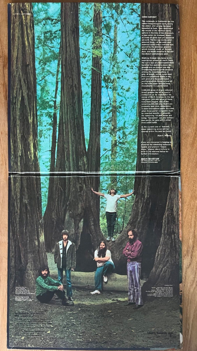 Canned Heat - Future Blues / 1er US 1970 incl. Comic - (M-/VG++)
