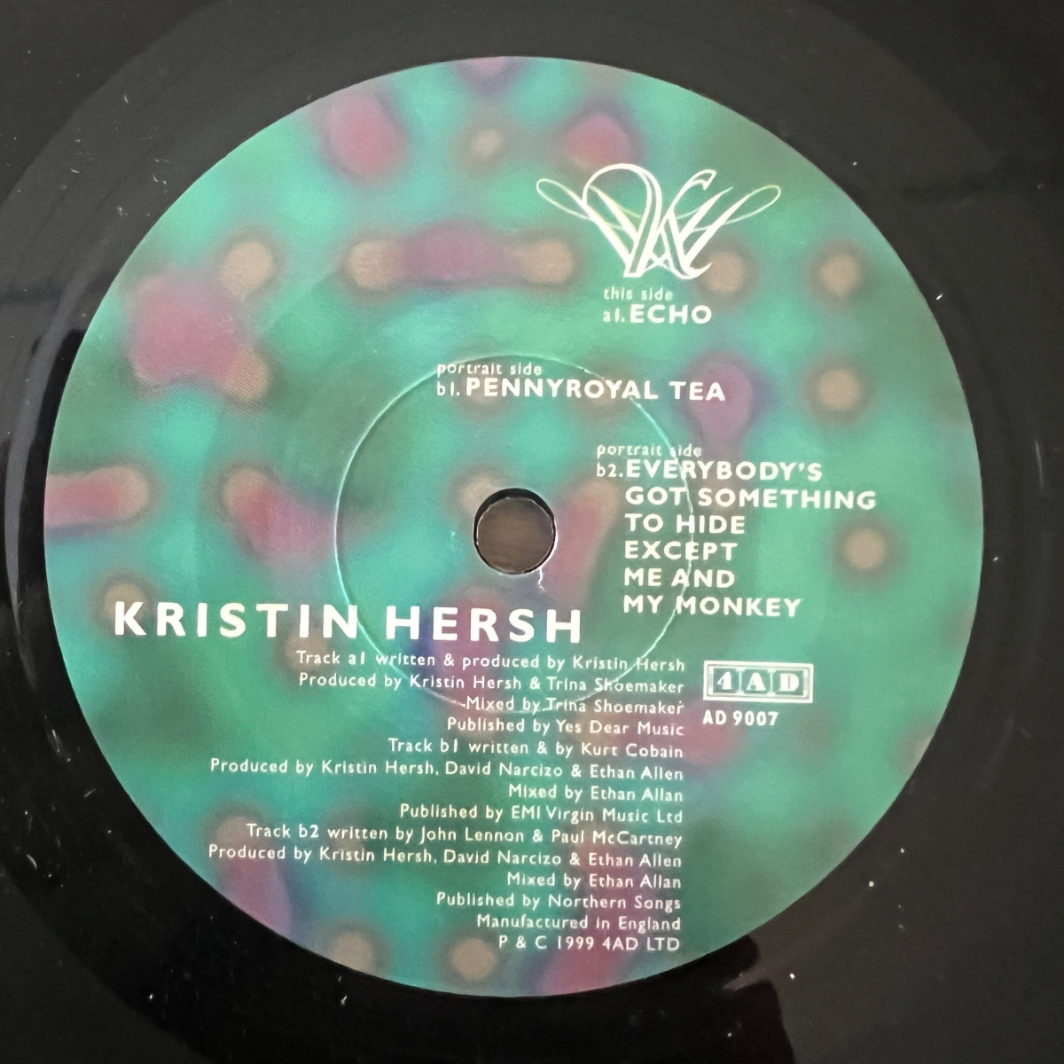 Kristin Hersh - Echo / 1. UK-Press. 1999 - (M-/M-)