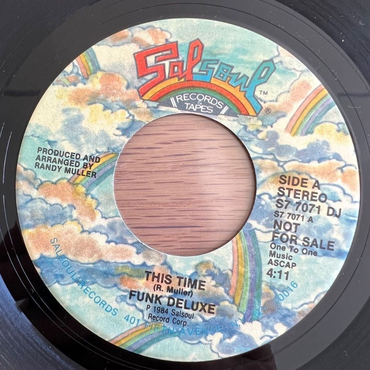 Funk Deluxe - This Time / US Promo 1984 - (M-/Neutral)