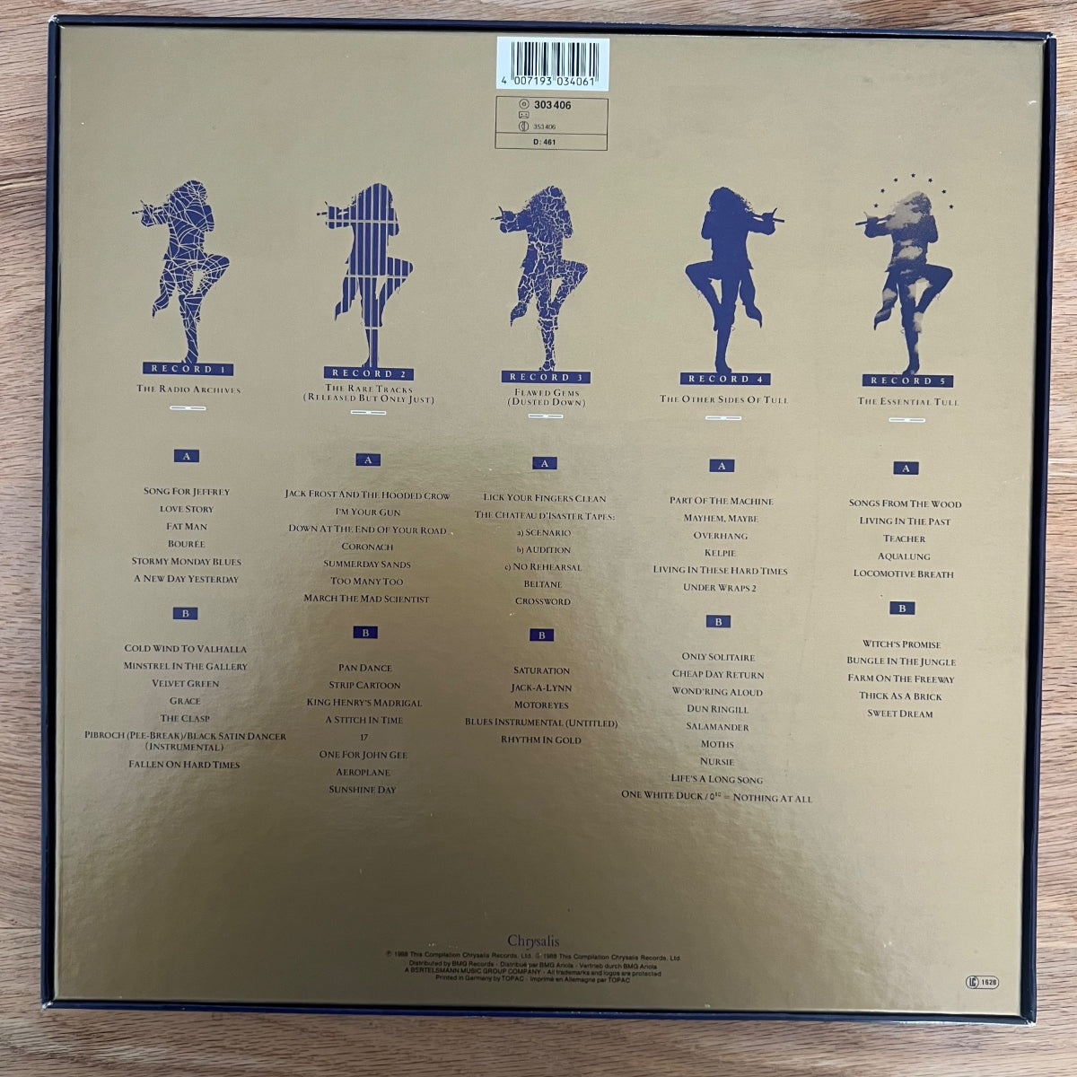 Jethro Tull - 20 Years Of Jethro Tull / 5 LP-Box incl. Book - 1. D-Press. 1988 - (M-/M-)