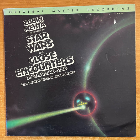 Zubin Mehta & L.A. Philharmonic Orchestra. - Suites From Star Wars / Audiophile MFSL 1978 - (VG++/VG+)