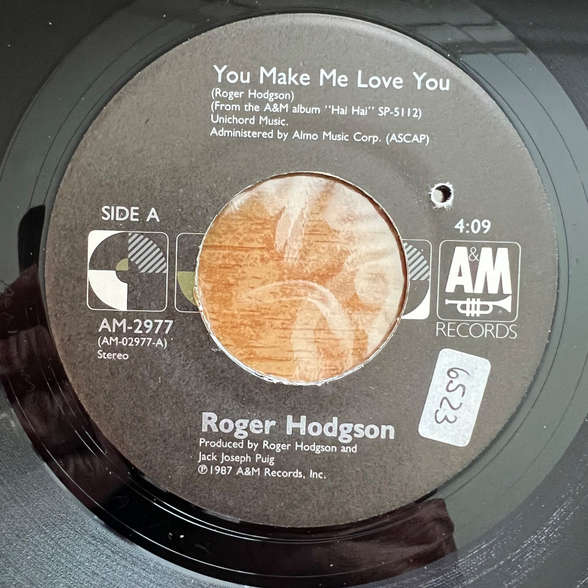 Roger Hodgson - You Make Me Love You / 1. US-Press. 1987 - (M-/VG++)