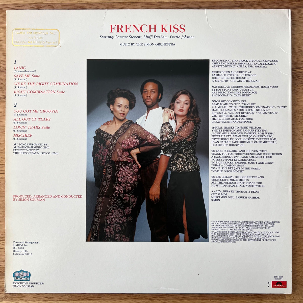 French Kiss - Panic! / US-Promo 1979 - Very nice Copy - (M-/M-)