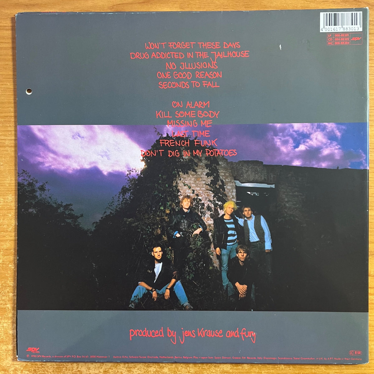 Fury In The Slaughterhouse - Jau! / 1. D-Press. 1990 - (M-/VG+)