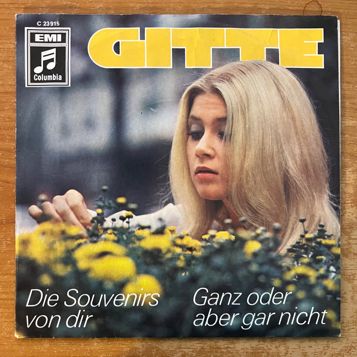 Gitte - Die Souvenirs Von Dir / 1. D-Press. 1968 - (VG+/VG++)