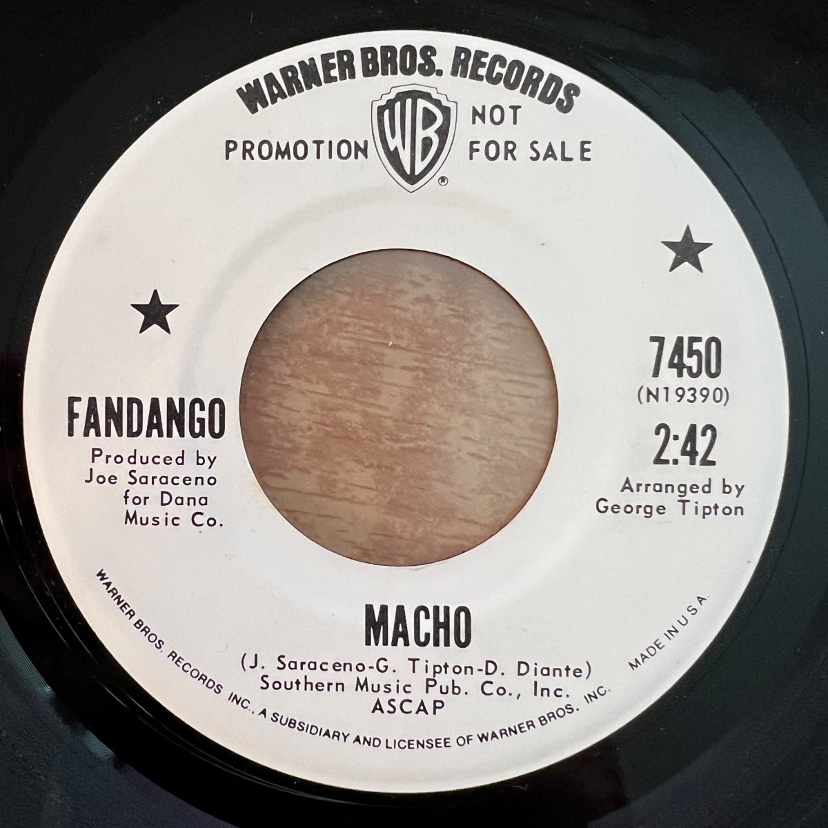 Fandango - Macho / US-Promo 1971 -(M-/Neutral)