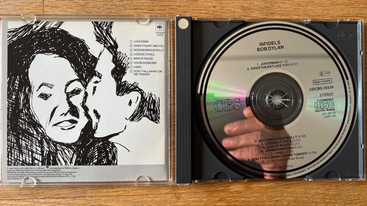 Bob Dylan - Infidels / CD - UK Press. RE from 1983 - (M-/M-)