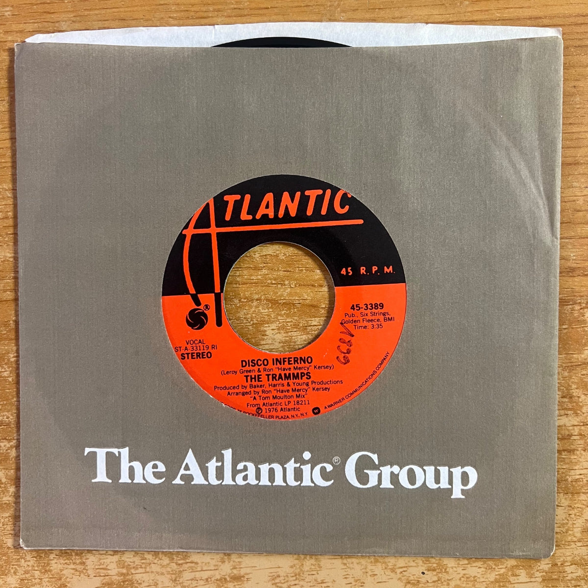 Trammps - Disco Inferno / 1. US-Press. 1977 - (M-/VG++)