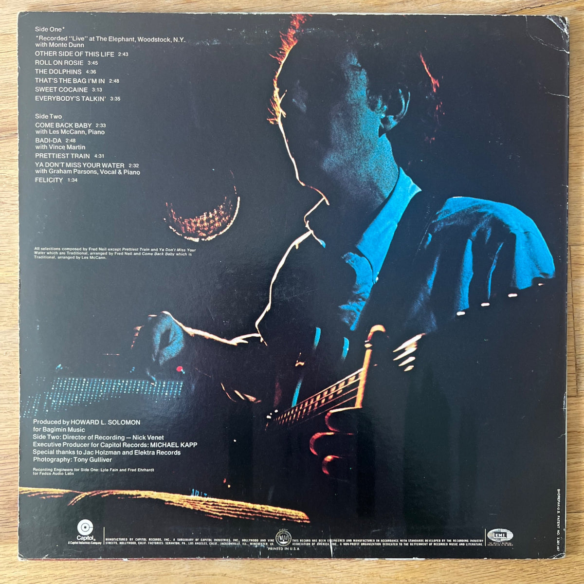 Fred Neil - Other Side Of This Life / 1. US-Press. 1971 - (M-/VG+)