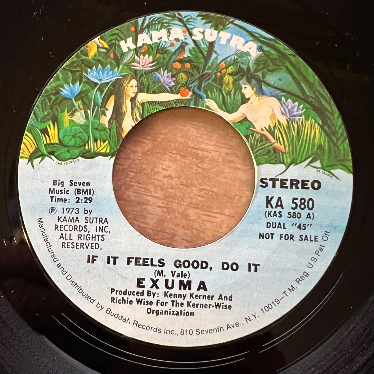 Exuma - If It Feels Good, Do It / US-Promo 1973 - (M-/Neutral)