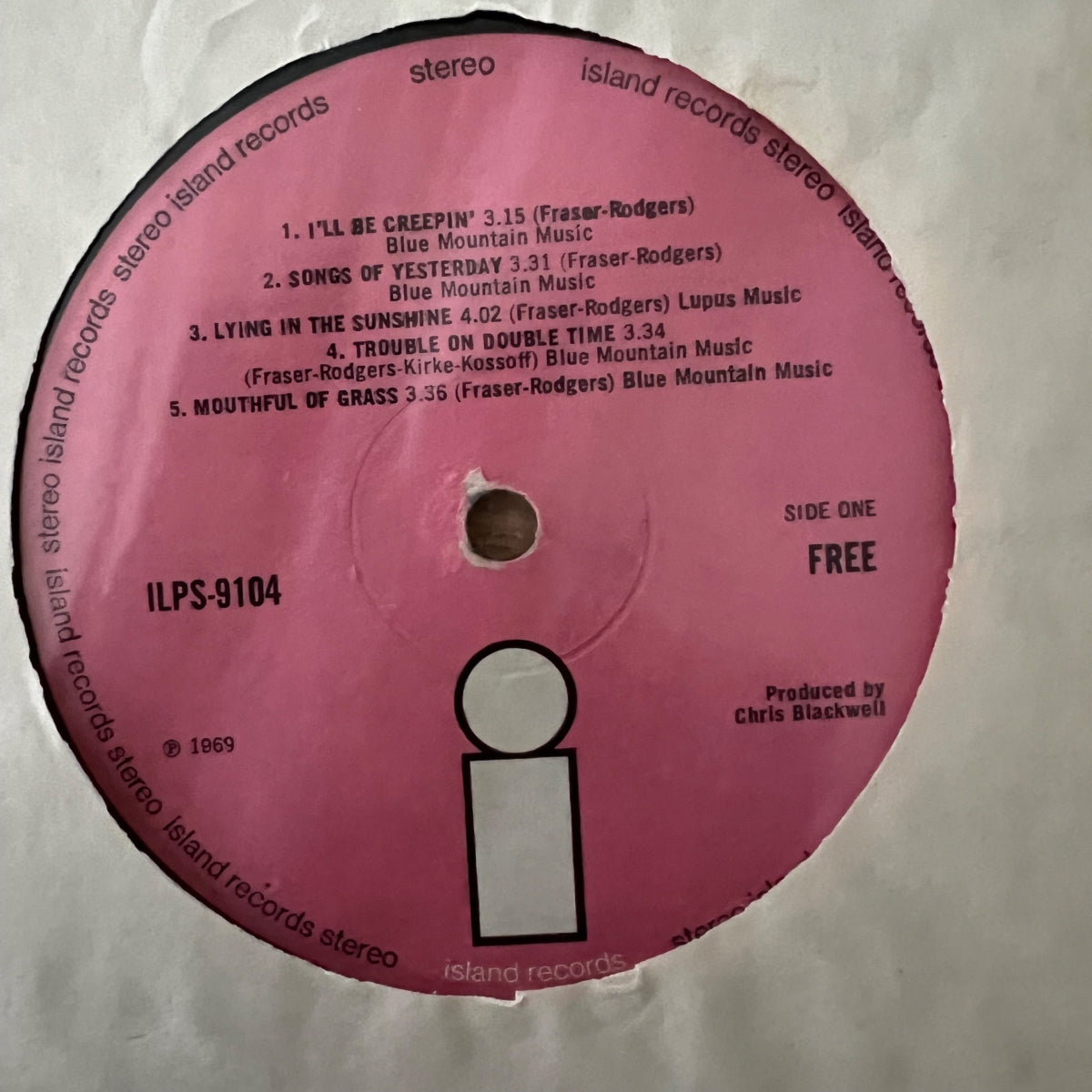 Gratuit - Idem / 1. Presse britannique. 1969 - (VG++/VG++)