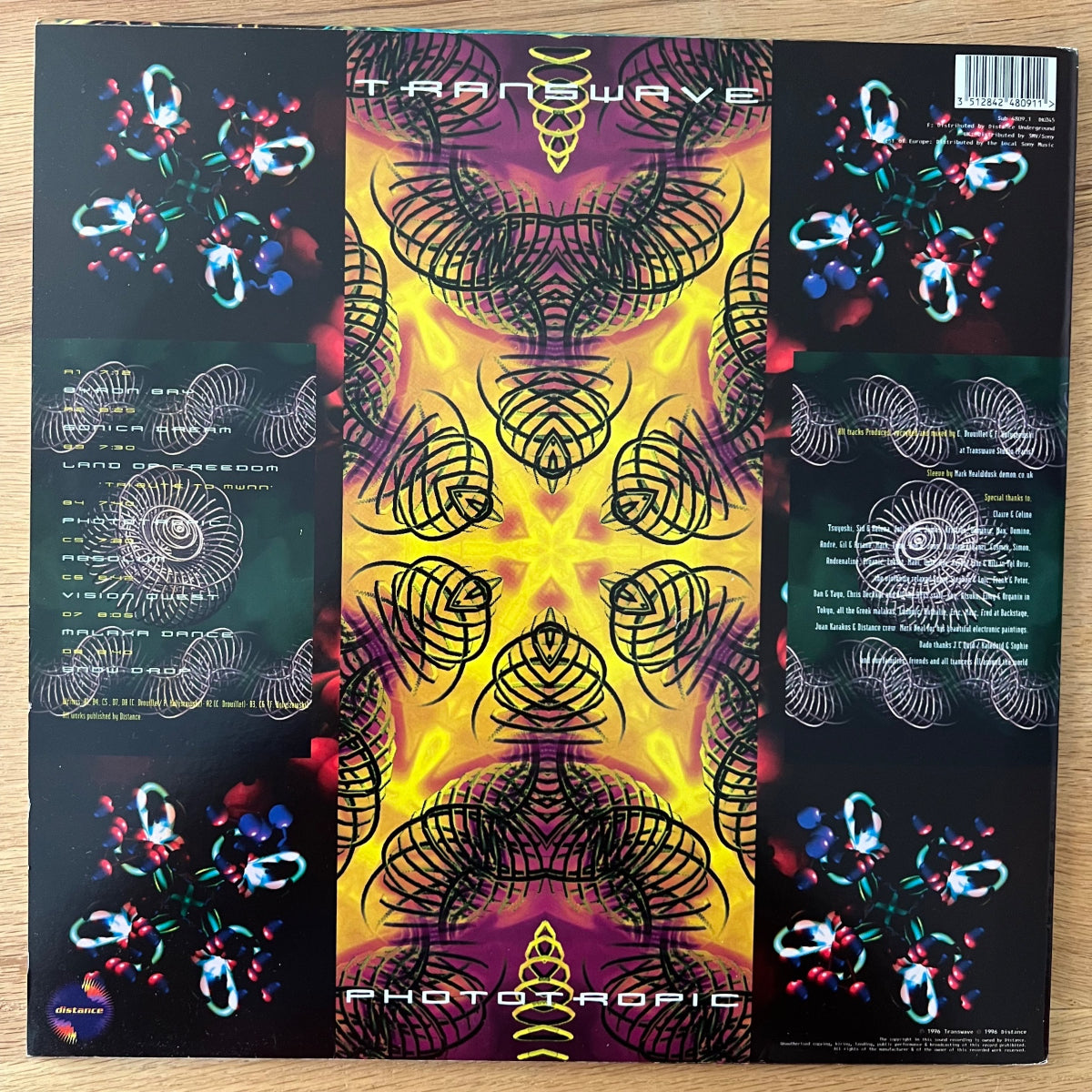 Transwave - Phototropic / 2 LP - 1. France-Press. 1996 - (M-/M-)