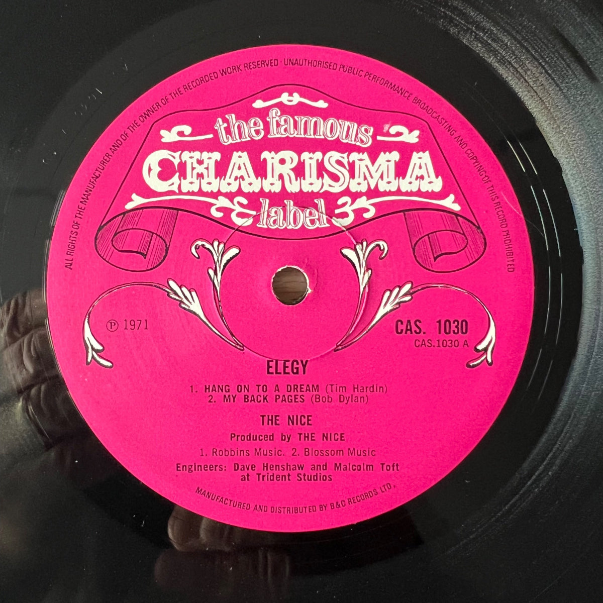 Nice - Elegy / 1. UK-Press. 1971 - (M-/VG++)