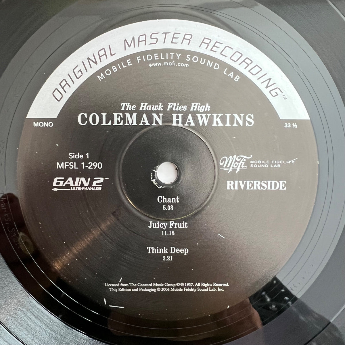 Coleman Hawkins - The Hawk Flies High / Audiophile MFSL 2007 - (Mint)