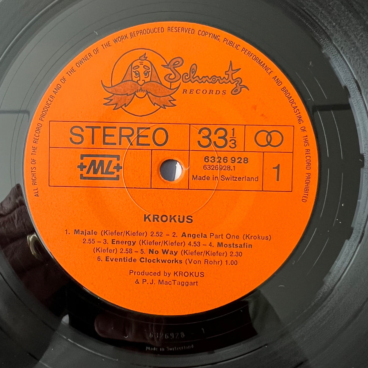 Krokus - Same / 1. Swiss-Press. 1976 - (M-/M-)