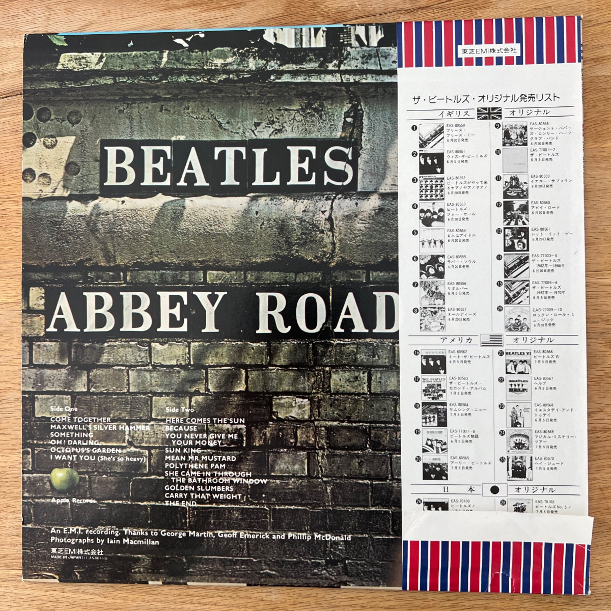 Beatles - Abbey Road / Japan-Press. 1976 - (M-/M-)