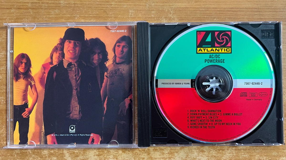 AC/DC - Powerade / CD - D-Press. 1994 - (M-/M-)