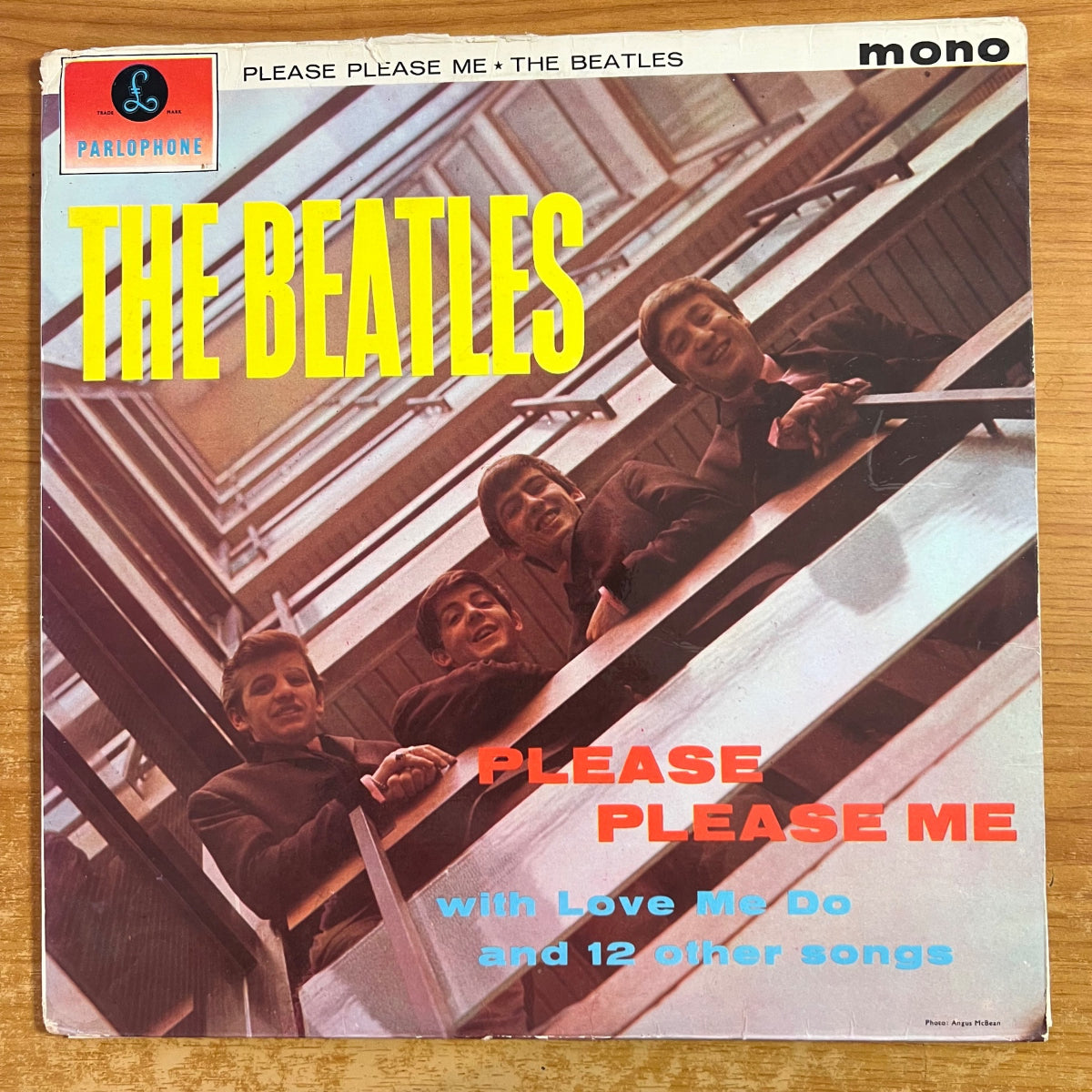 Beatles - Please Please Me / 3. UK-Press. 1963 - ohne schmalen 33 ⅓ Aufdruck - (VG++/VG)