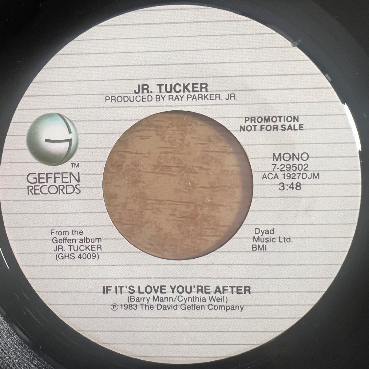 Jr. Tucker - If It's Love You're After / US-Promo 1983 - (M-/Neutral)