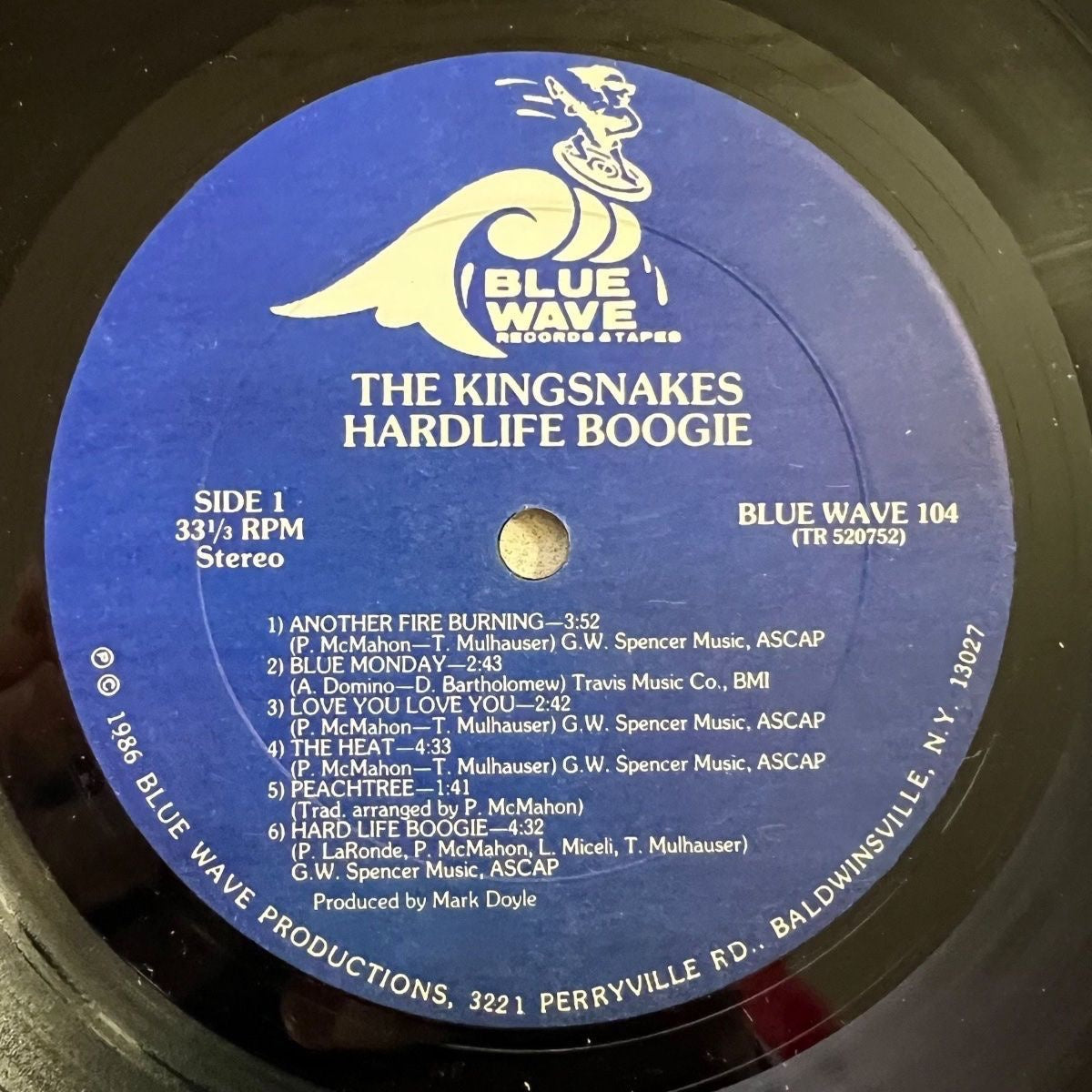 Kingsnakes - Hard Life Boogie / 1. US-Press. 1986 - (M-/M-)