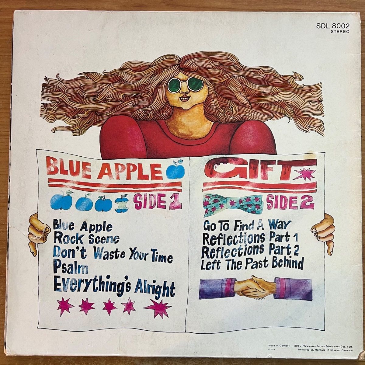Gift - Blue Apple / 1. D-Press. 1974 - (M-/VG+)