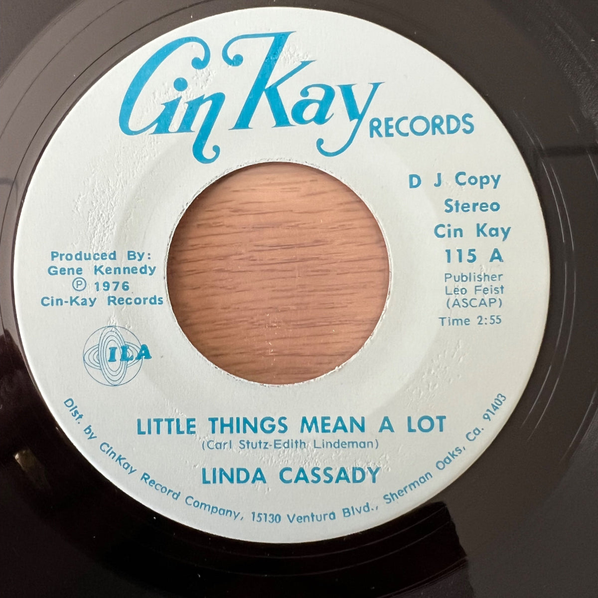 Linda Cassady - Little Things Mean A Lot / 1. US-Promo 1976 - (M-/Neutral)