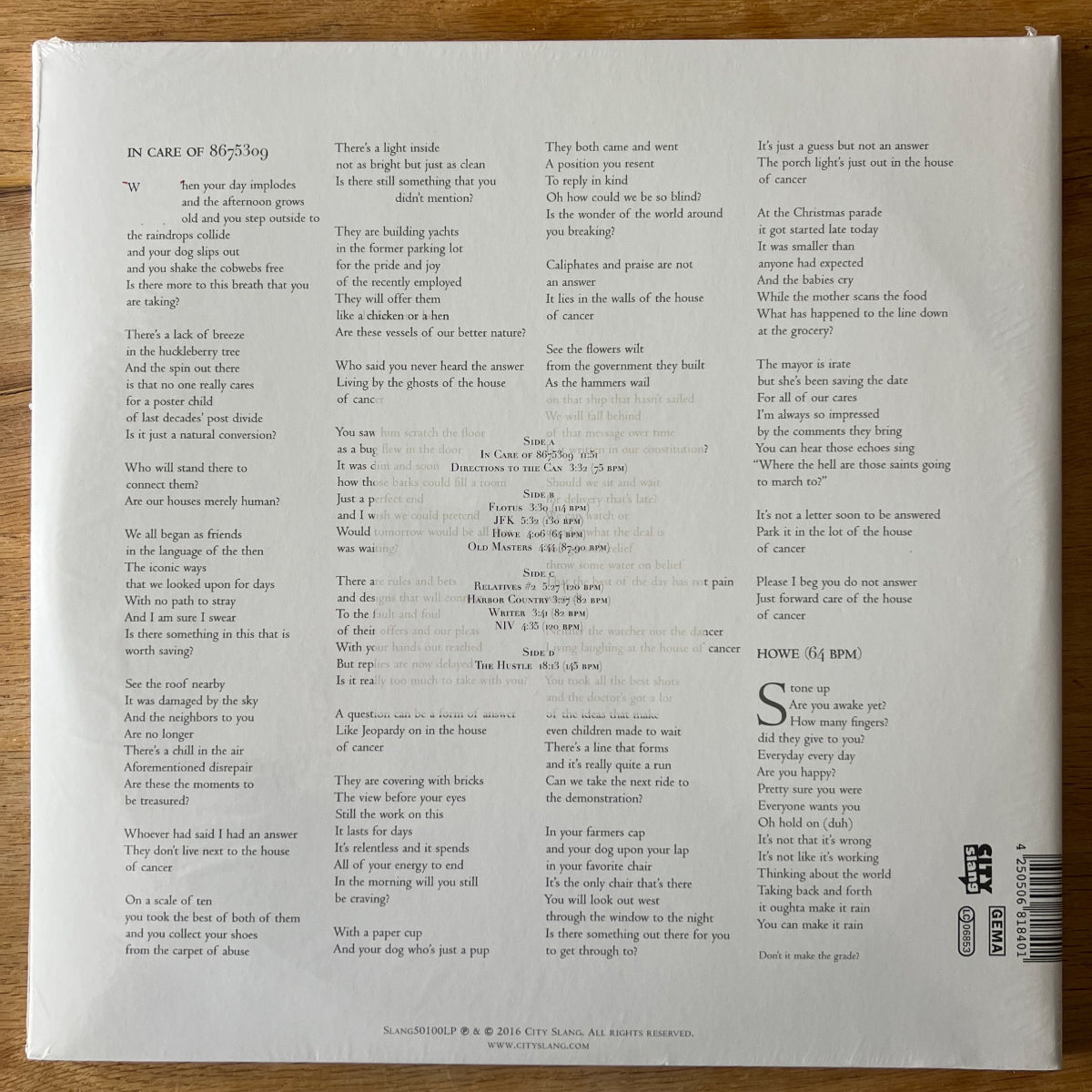 Lambchop - Flotus / 2 LP - 1ère édition européenne. 2016 - (Neuf sous blister)