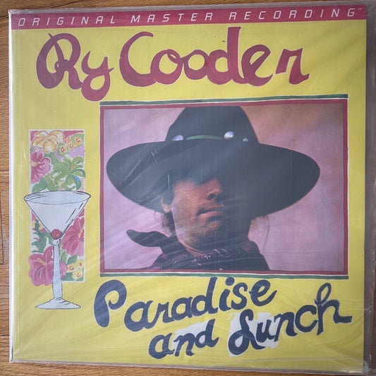 Ry Cooder - Paradise And Lunch / Audiophile MFSL 2017 - (Mint & Sealed)