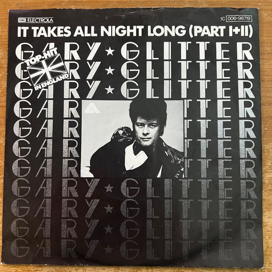 Gary Glitter - It Takes All Night Long / 1. D-Press. 1976 - (VG++/VG+)