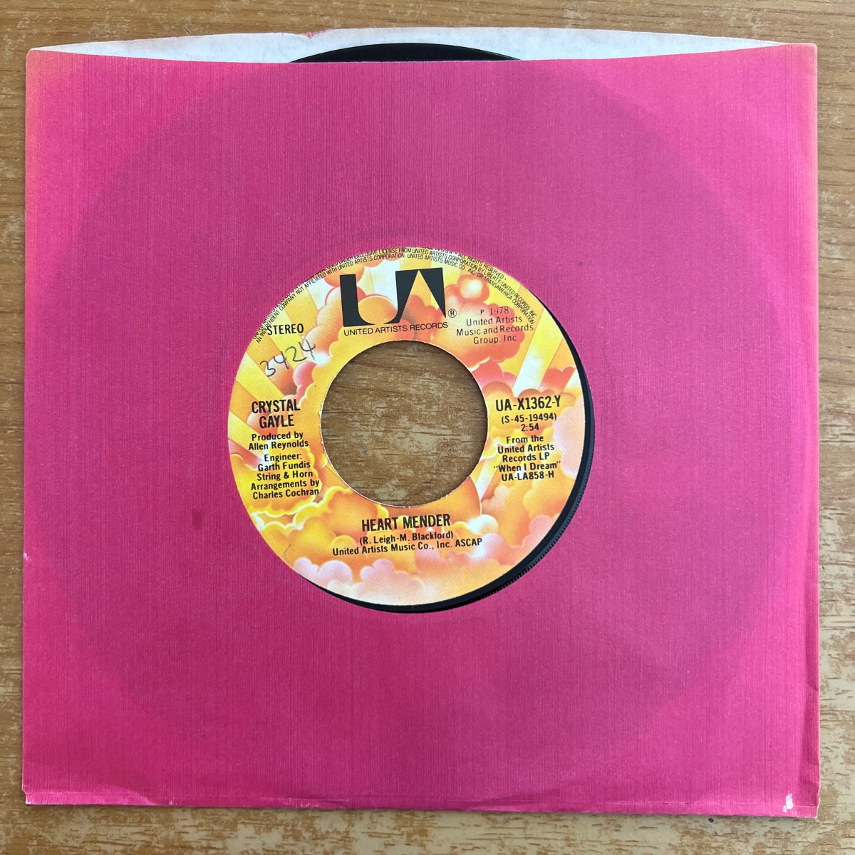Crystal Gayle - Heart Mender / 1. US-Press. 1978 - (M-/VG++)