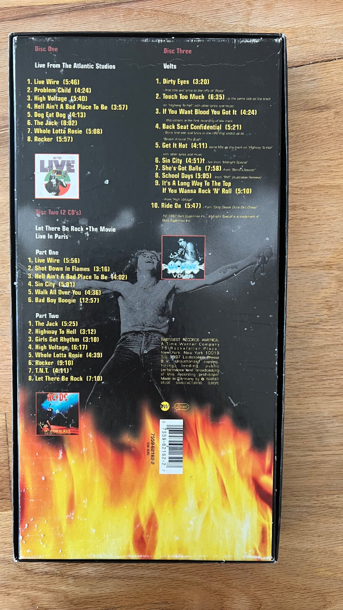 AC/DC - Bonfire / CD-Box Set - 1. EU-Press. 1997 - (M-VG+)