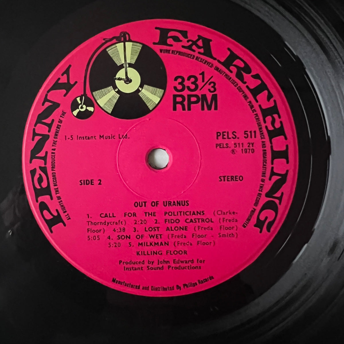 Killing Floor - Out Of Uranus / 1. UK-Press. 1970 - (M-/VG++)