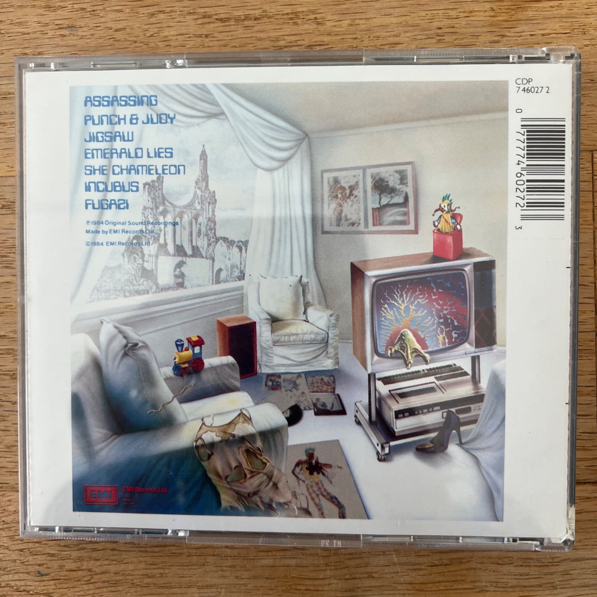 Marillion - Fugazi / CD - NL-Press. RE - (M-/M-)