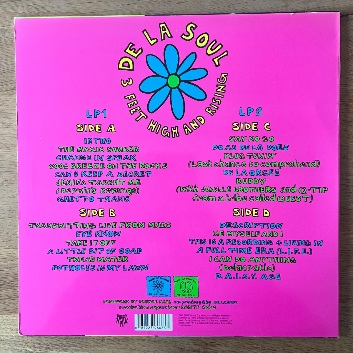 De La Soul - 3 Feet High And Rising / US-Press. 2013 - (VG++/VG++)