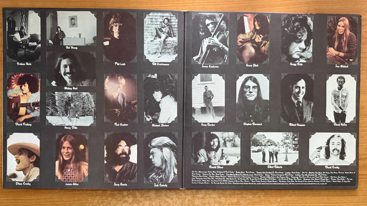 David Crosby - If I Could Only Remember My Name / 1. UK-Press. 1971 - (VG++/M-)