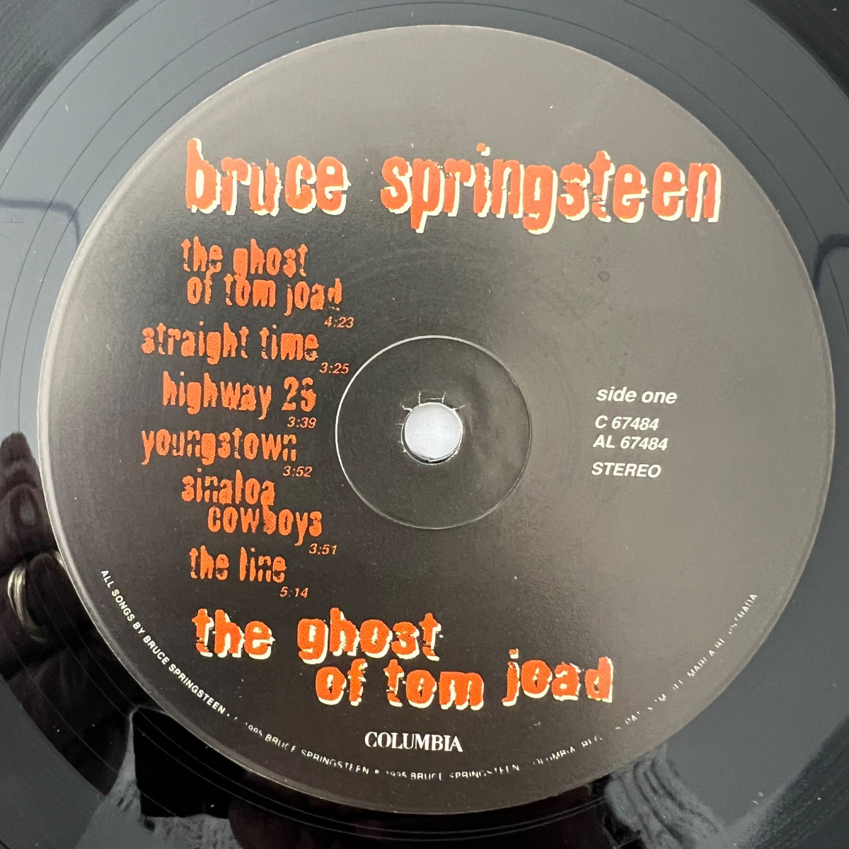 Bruce Springsteen - The Ghost Of Tom Joad / 1.US-Press. 1995 - (M-/M-)