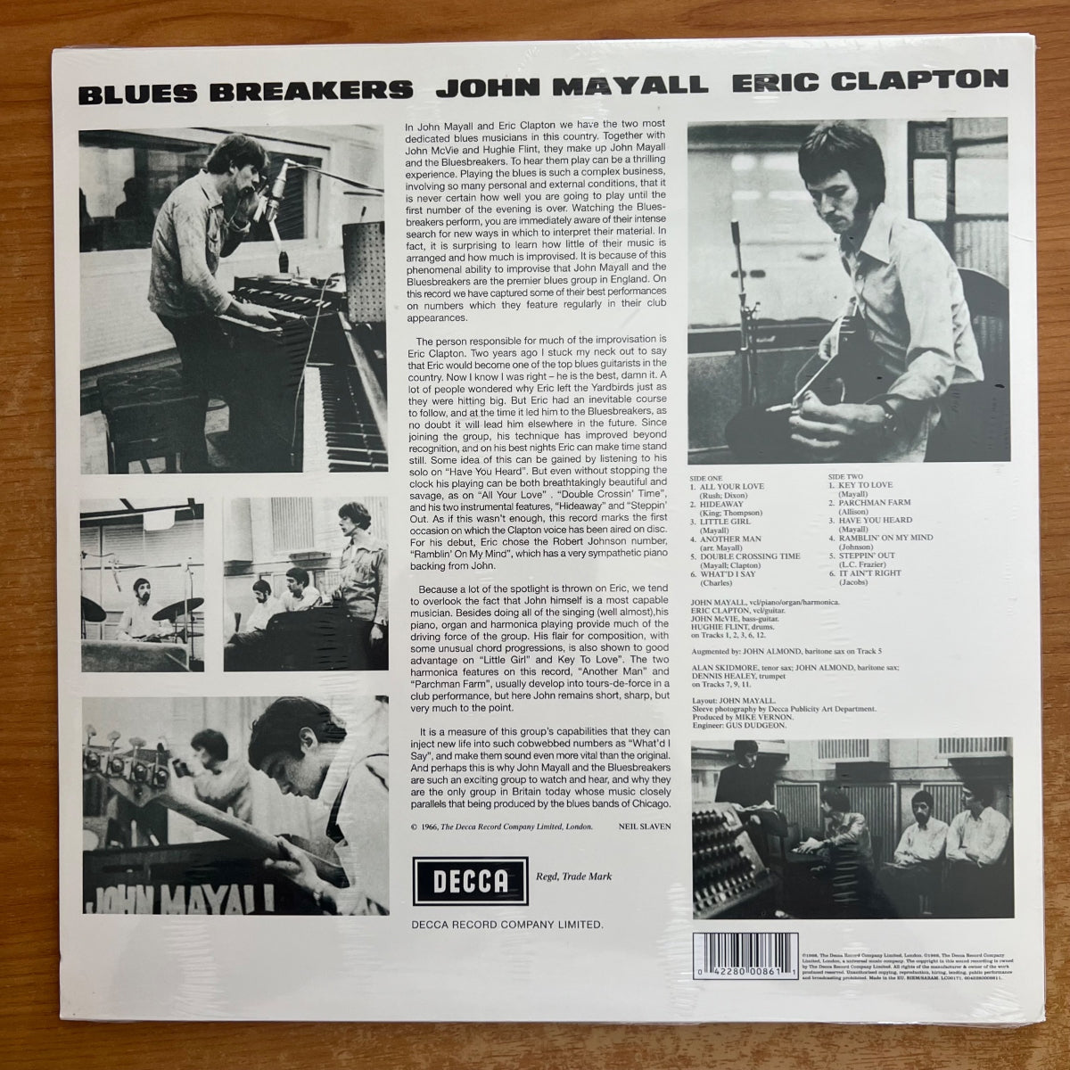 John Mayall & Erich Clapton - Blues Breakers / EU 2008 - (Mint & Sealed)