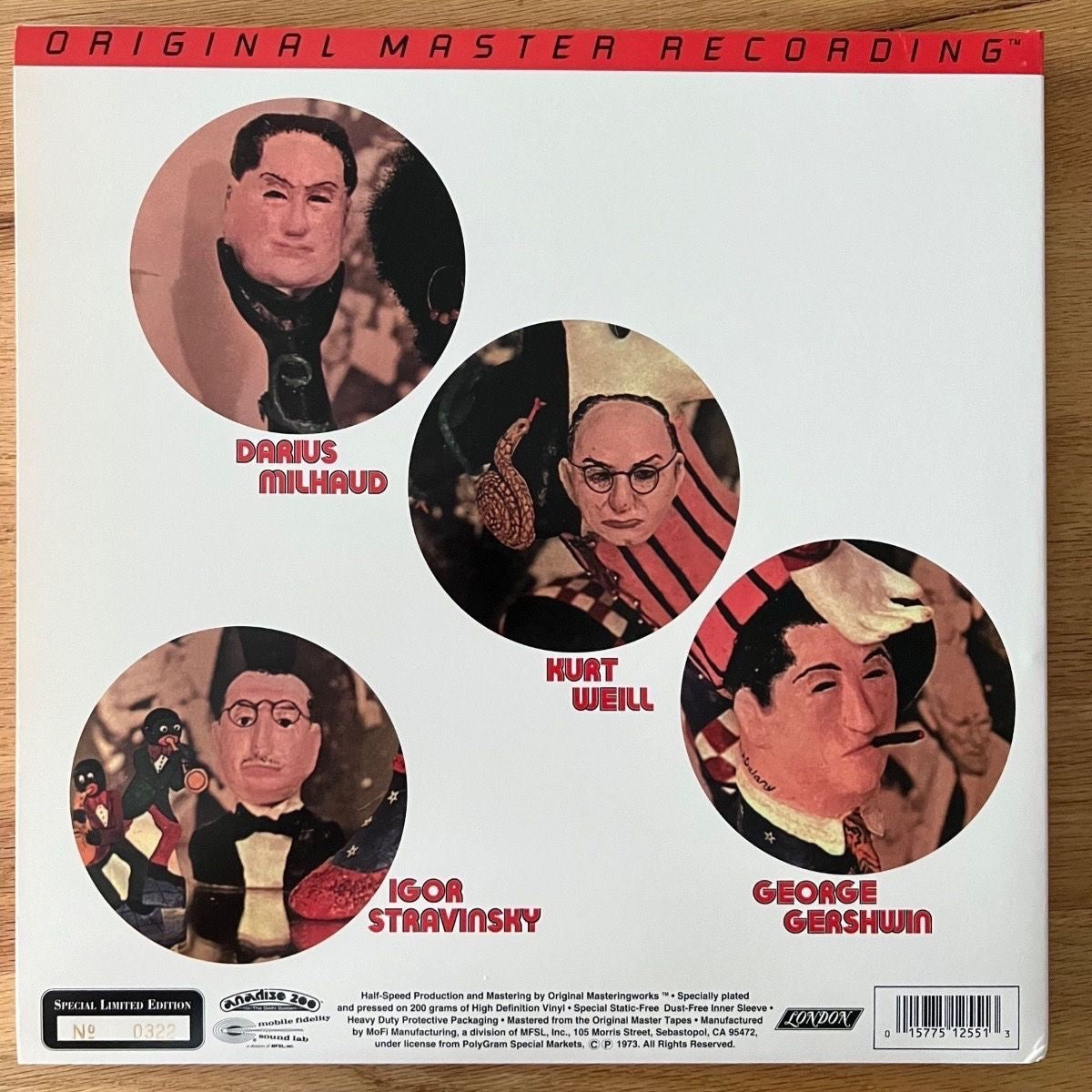 Bernard Herrmann - The Four Faces Of Jazz/ Audiophile MFSL 1996 - (M-/Mint)