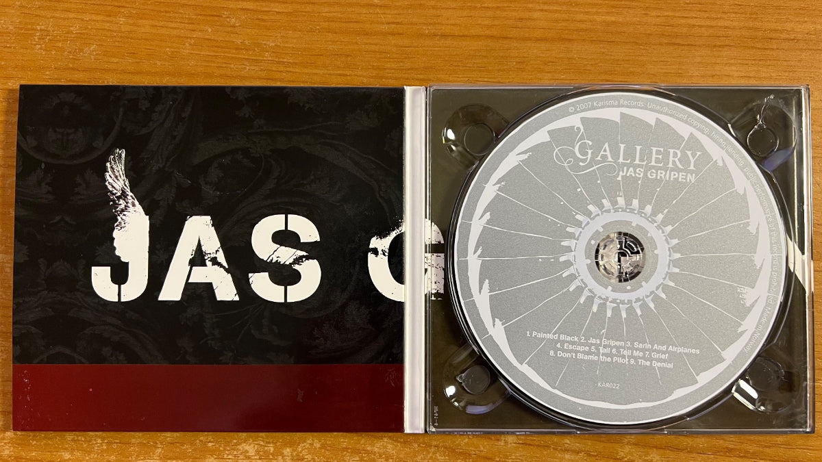Gallery - Jas Grippe / CD - 1. Norway-Press. 2007 - Cardboard Cover (M-/M-)