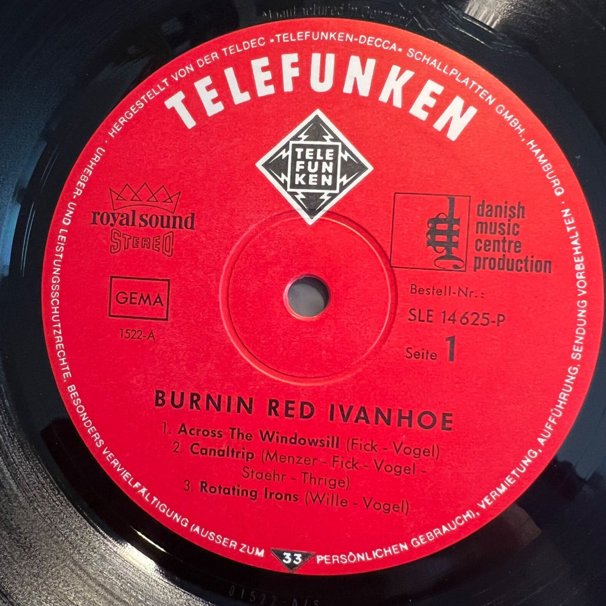 Burnin Red Ivanhoe - Same / 1. D-Press. 1970 - (VG++/VG++)