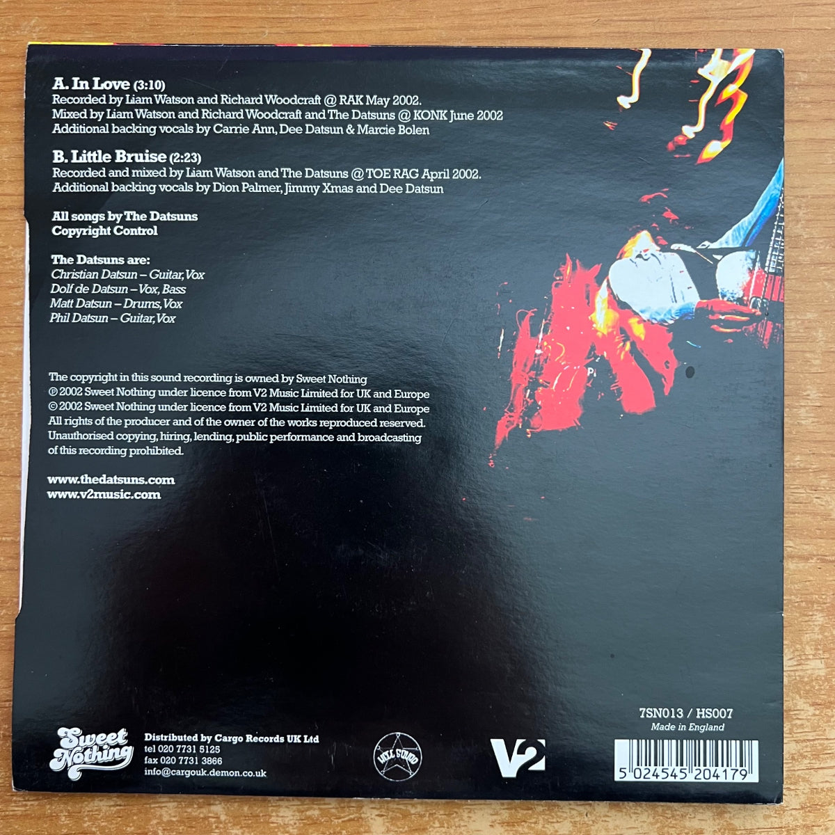 Datsuns - In Love / 1. UK-Press. 2003 - (M-/M-)