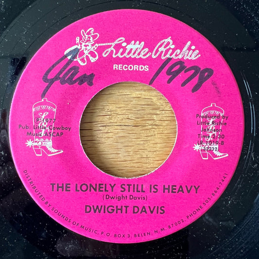 Dwight Davis - I Cry Alone / 1. US-Press. 1977 - (M-/Neutral)