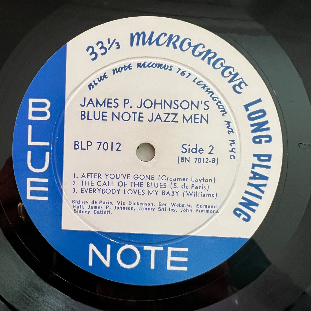 James P. Johnson's Blue Note Jazzmen - Jazz Band Ball / 1. US-Press. 1951 - (M-/VG++)