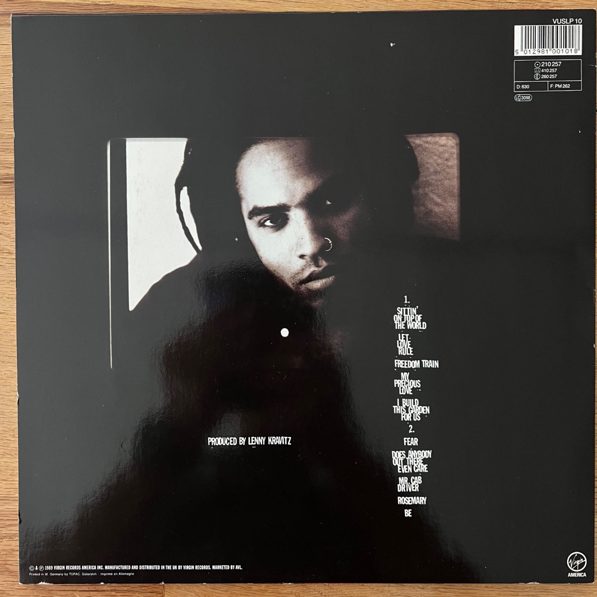 Lenny Kravitz - Let Love Rule / 1. EU-Press. 1989 - (M-/M-)