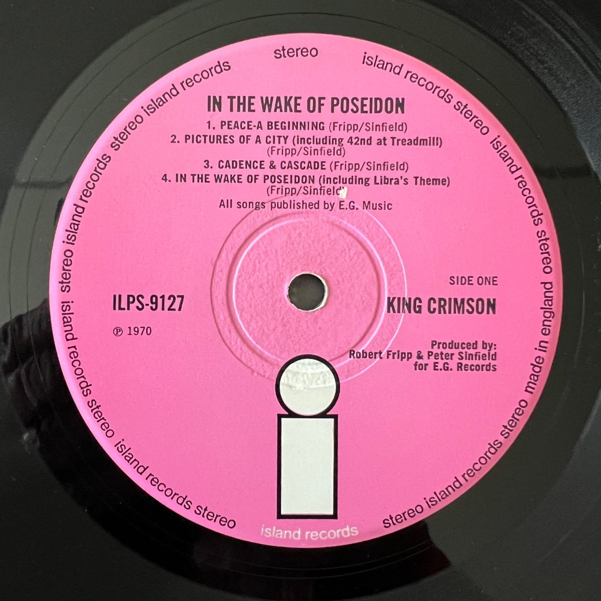 King Crimson - In The Wake Of Poseidon / 1. UK-Press. 1970 - (VG+/VG+)