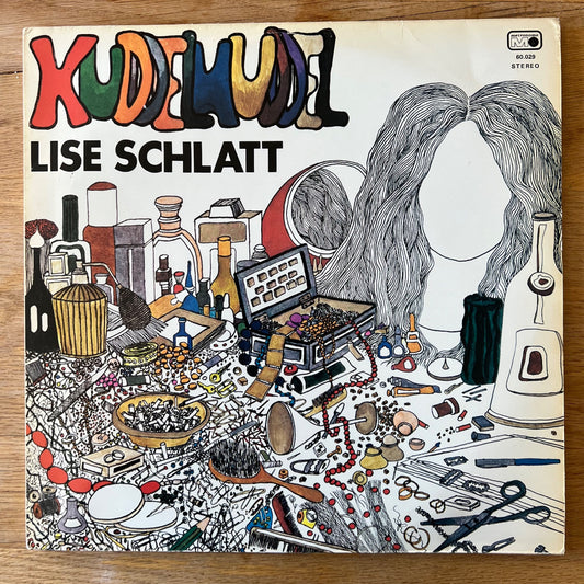 Lise Schlatt - Kuddelmuddel / 1. Swiss-Press. 1977 - (M-/VG++)