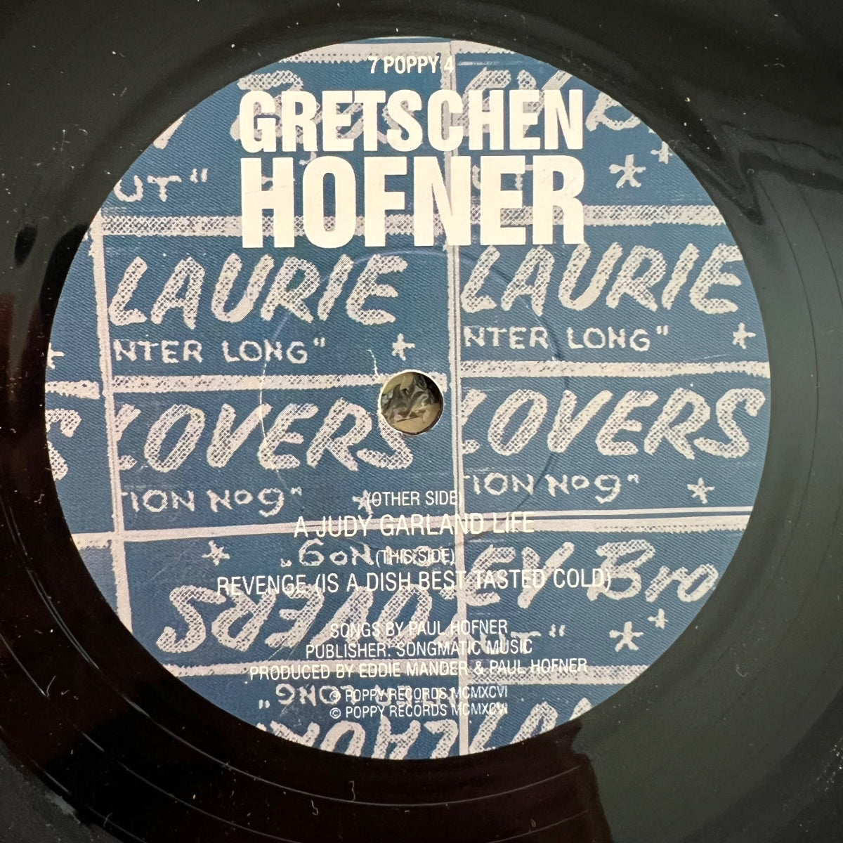 Gretschen Hofner - Welcome To My Judy Garland Life / 1. UK-Press. 1996 - (M-/M-)