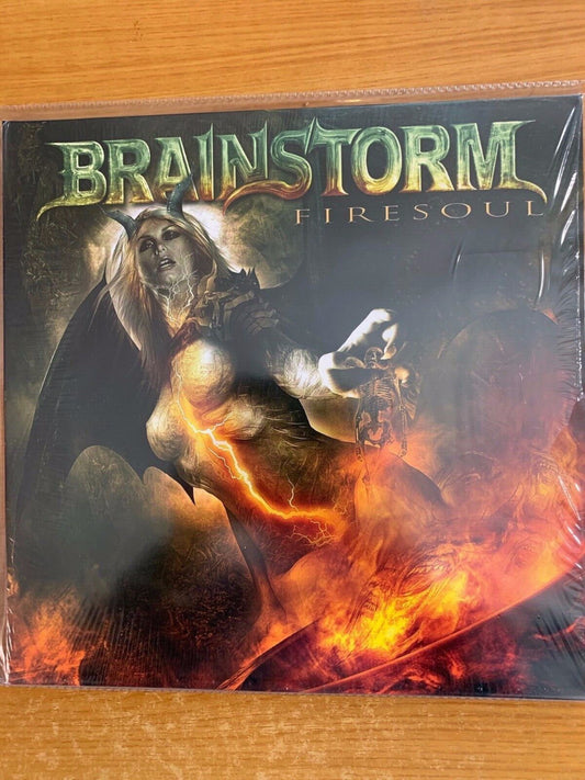 Brainstorm - Firesoul / 1. EU Press. 2014 - Red Vinyl - (Mint &amp; Sealed)