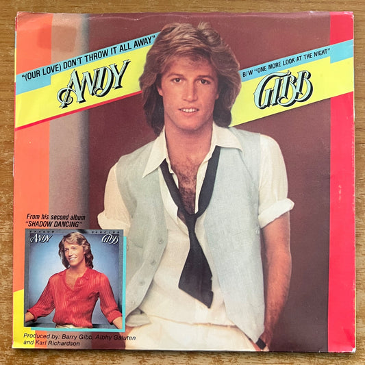 Andy Gibb - (Our Love) Don't Throw It All Away / 1. US-Press. 1978 - (M-/VG++)