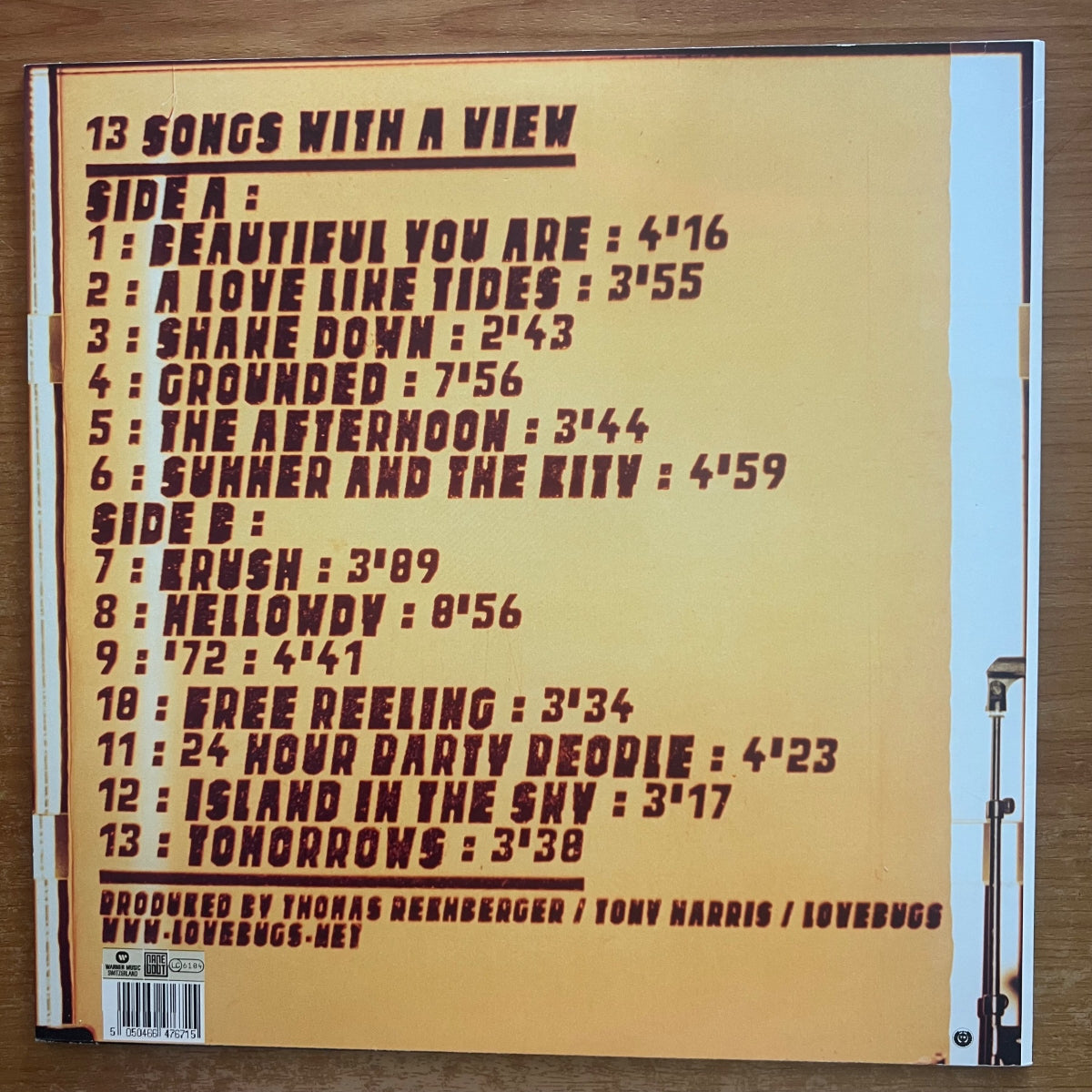 Lovebugs - 13 Songs With A View / 1. Swiss-Press. 2003 - (M-/M-)